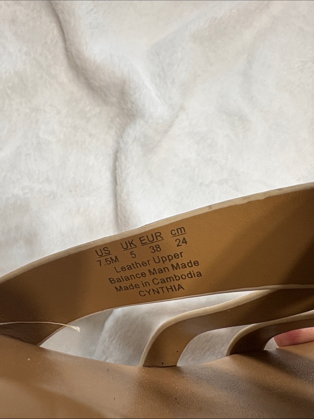 Naturalizer Beige Multi-Strap Slingback Sandals - Picture 8 of 8